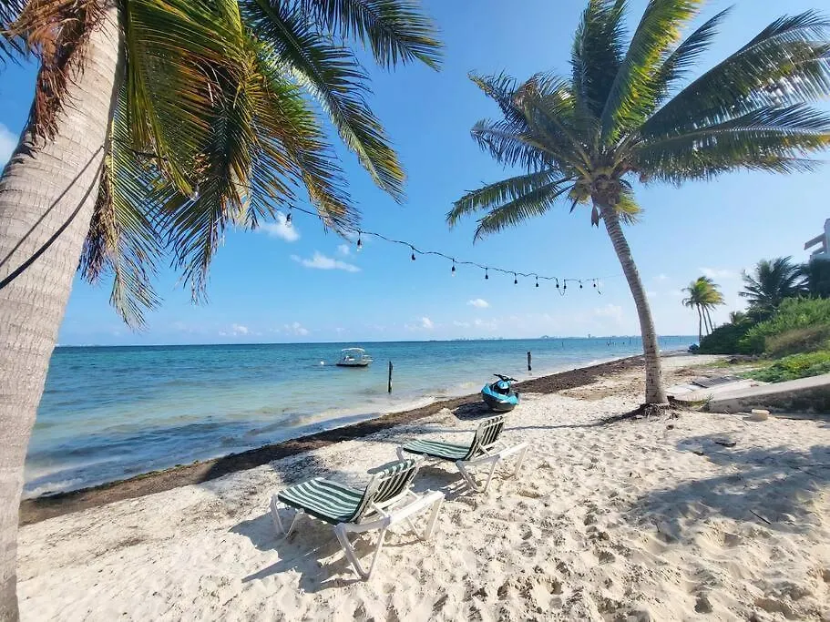 2 Rooms Apartment With Private Beach In Puerto Juarez Cancún 0*,  México