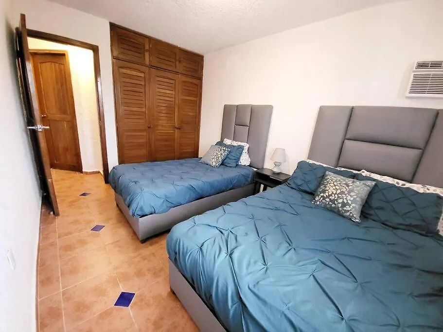 2 Rooms Apartment With Private Beach In Puerto Juarez 칸쿤 0*,