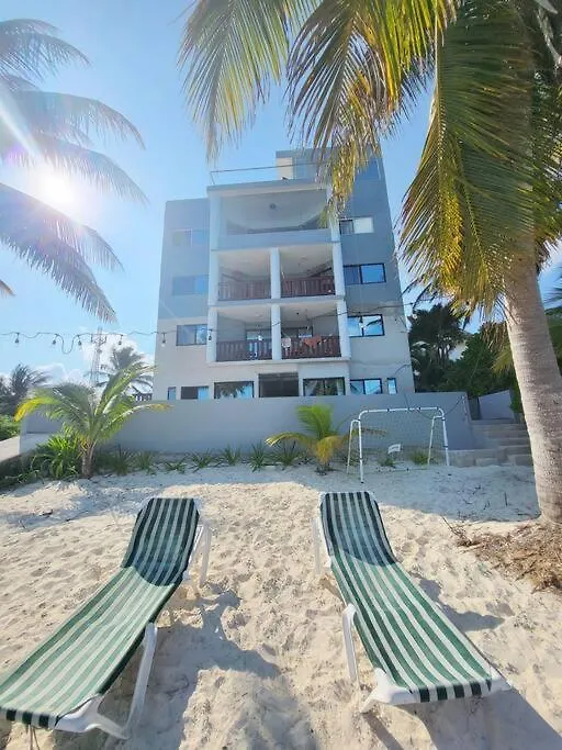 2 Rooms Apartment With Private Beach In Puerto Juarez Cancún