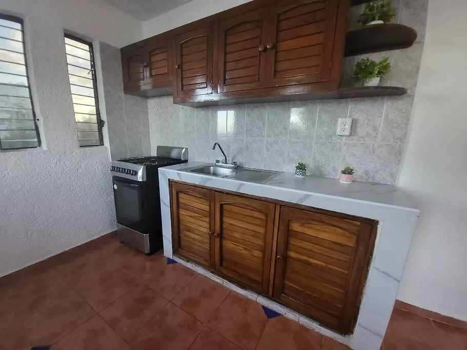 2 Rooms Apartment With Private Beach In Puerto Juarez Cancún