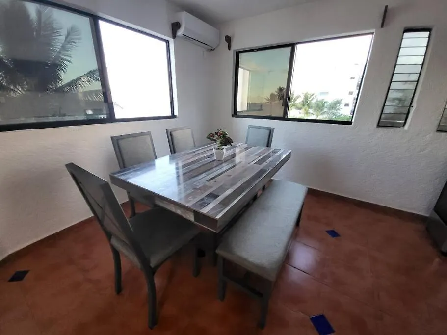 2 Rooms Apartment With Private Beach In Puerto Juarez Cancún 0*,  Mexico
